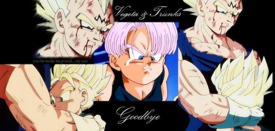 Trunks Goodbye Vegeta and Trunks Goodbye by Subject001 on DeviantArt