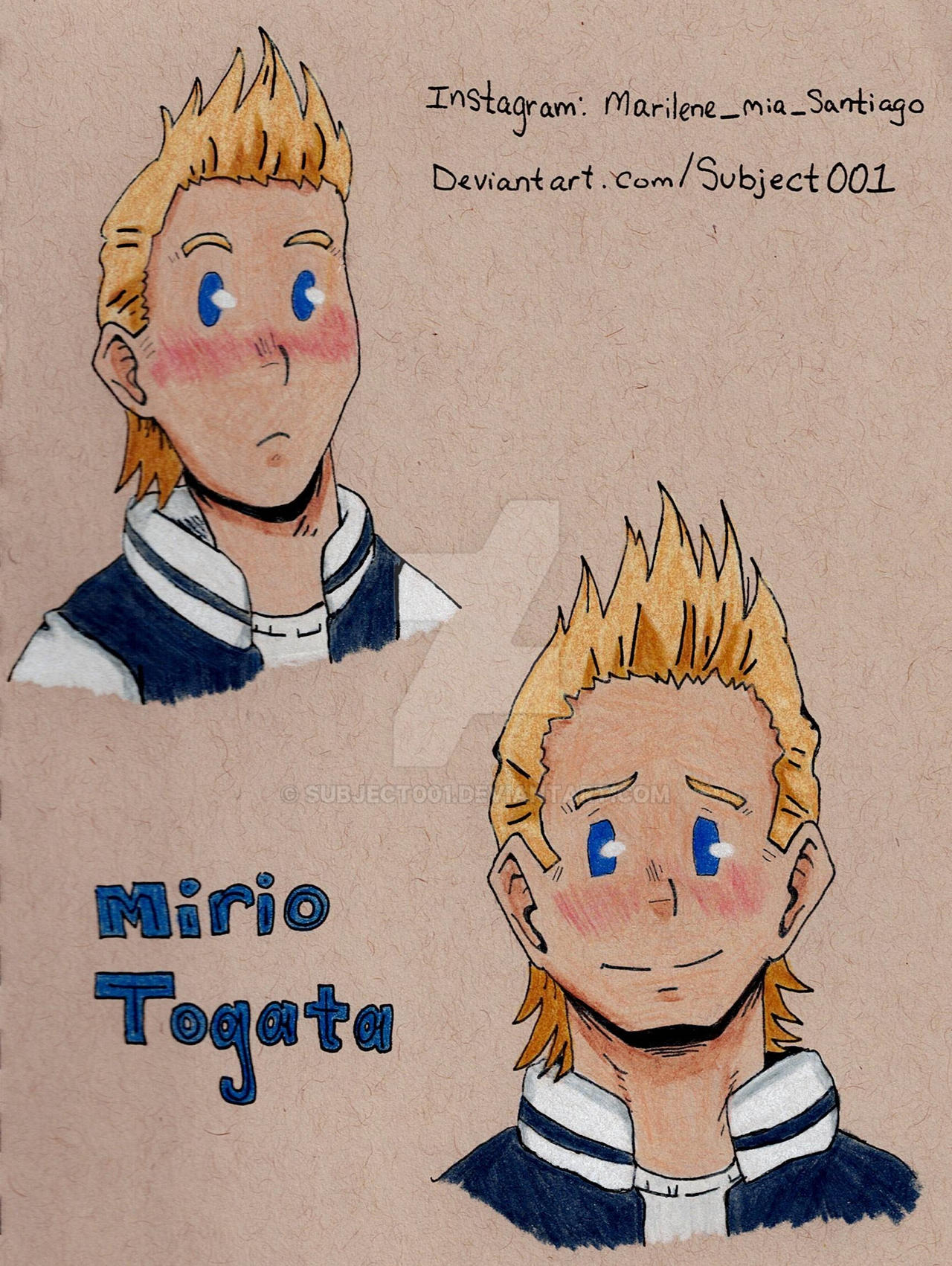 Mirio Togata by Subject001 on DeviantArt