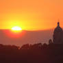 Sunset over Ashton Memorial