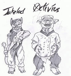 Buffalo Wizard fan art: Jakelad and Octivius