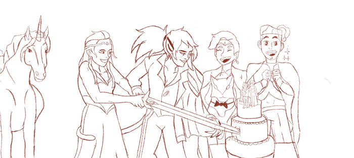 WIP Catradora Wedding