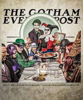 Gotham Evening Post - Bat Villains Dinner