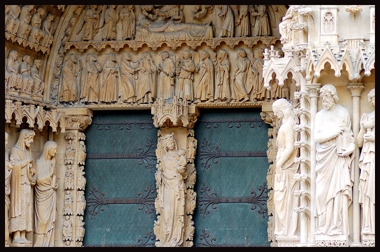 Cathedral Door in Metz