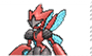 . Pokemon Stamp . Mega Scizor .