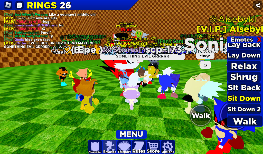 Special admin in PolySonic Rp Screenshot #2 by SonicTheWerehog321 on ...