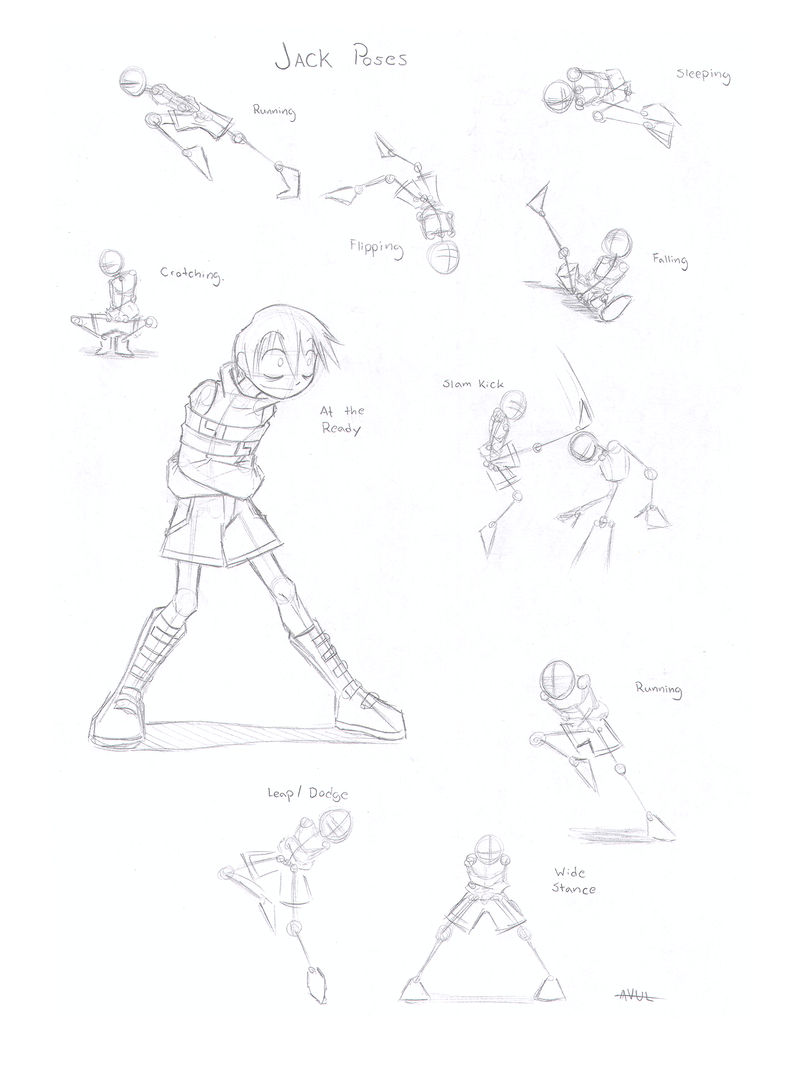 Jack Pose Practice by Avul on DeviantArt