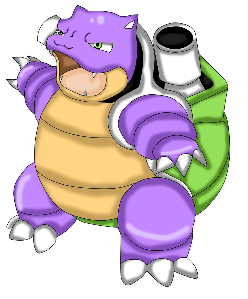 Shiny Blastoise by JacksonKeller on DeviantArt