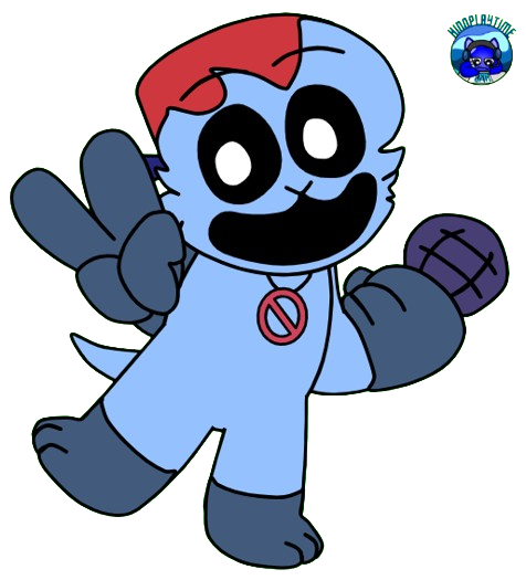 FNF boyfriend smiling critter by HiNoPlaytime on DeviantArt