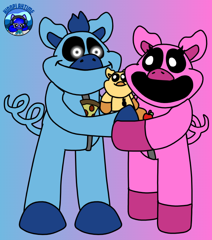 Picky Piggy's family fanart (Gametoons) by HiNoPlaytime on DeviantArt