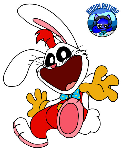 Roger Rabbit as a smiling critter by HiNoPlaytime on DeviantArt