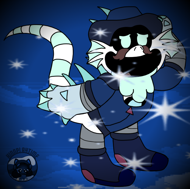 Ronathan Ronathan as a smiling critter by HiNoPlaytime on DeviantArt