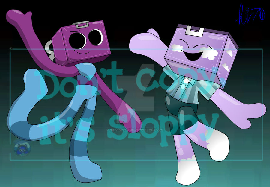 Box Ten Render Fanart of Boxten from dandys world by HiNoPlaytime on DeviantArt