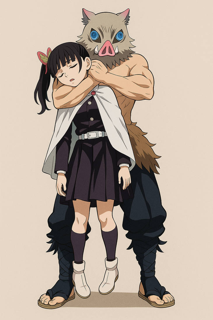 Inosuke Sleeperhold kanao by THEBOOTLEGVIRTUOSO on DeviantArt