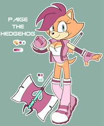 paige the hedgehog reference