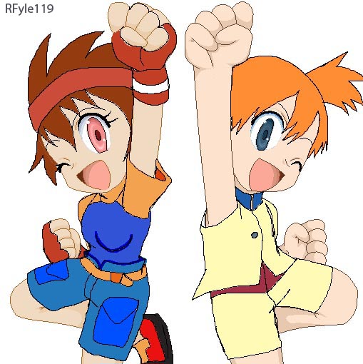 GIrl Power My Female Pokemon Trainer X Misty