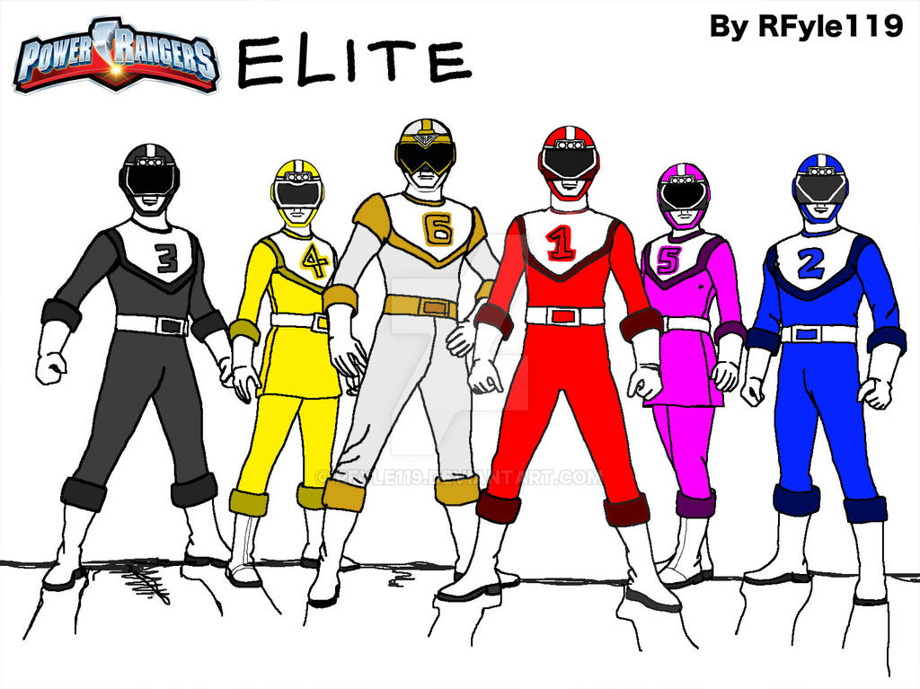 Elite Power Rangers by RFyle119 on DeviantArt