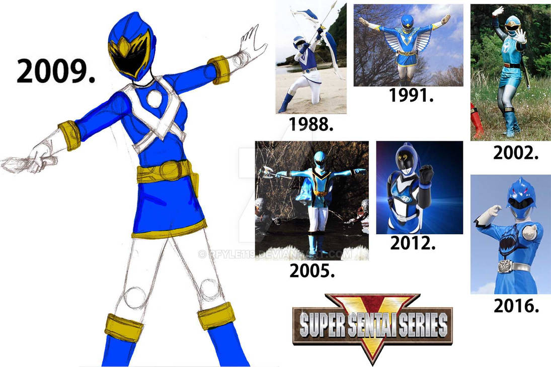 female blue Rangers by RFyle119 on DeviantArt