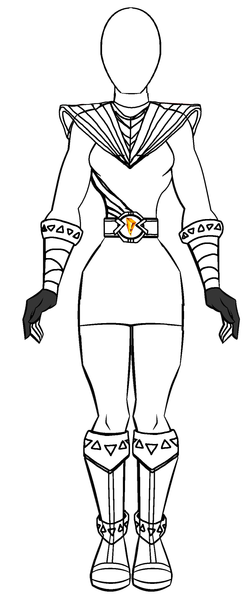 Skirt Pattern For Power Ranger Cosmic Fury power rangers girl with skirt by RFyle119 on DeviantArt