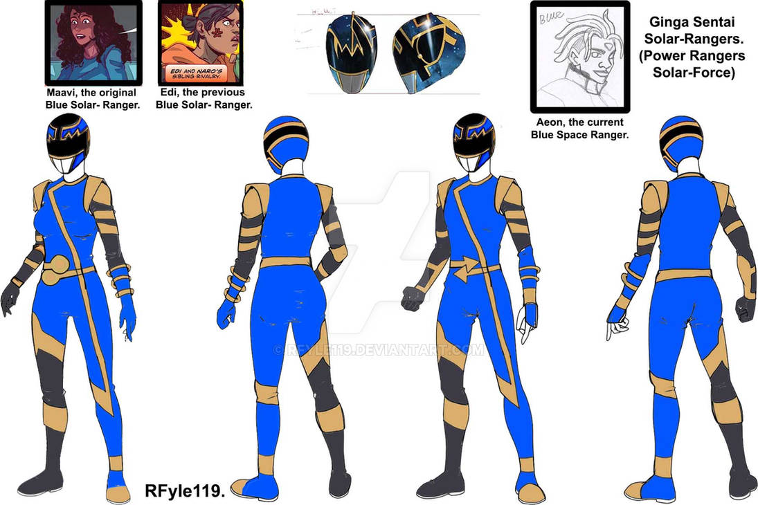Blue Solar-Ranger by RFyle119 on DeviantArt