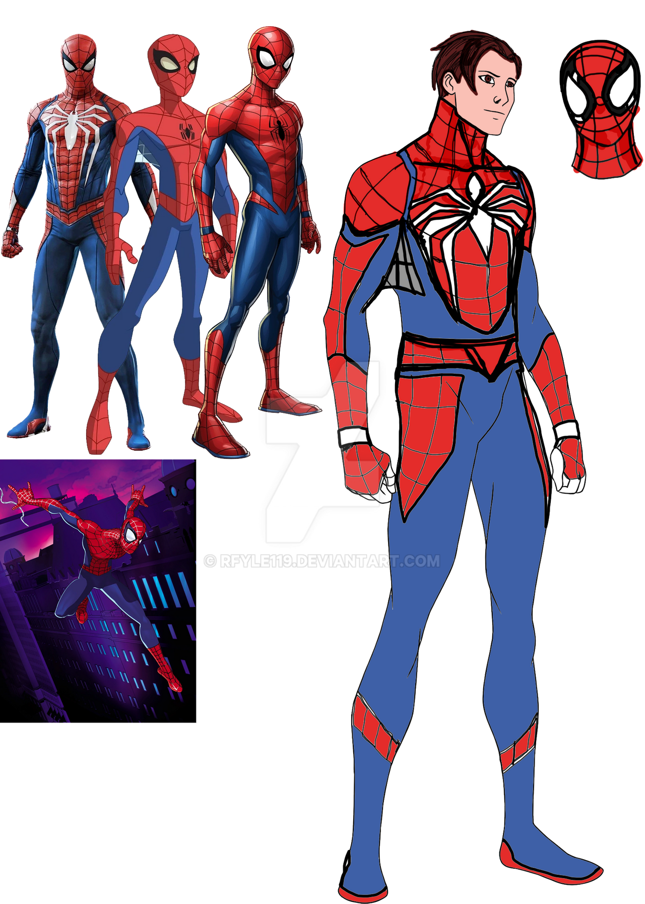 Spider Man OC by RFyle119 on DeviantArt