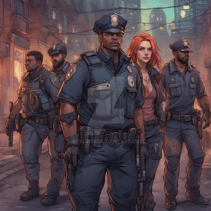 Deviantart Cops Police Cops Group Males and Females by RFyle119 on DeviantArt