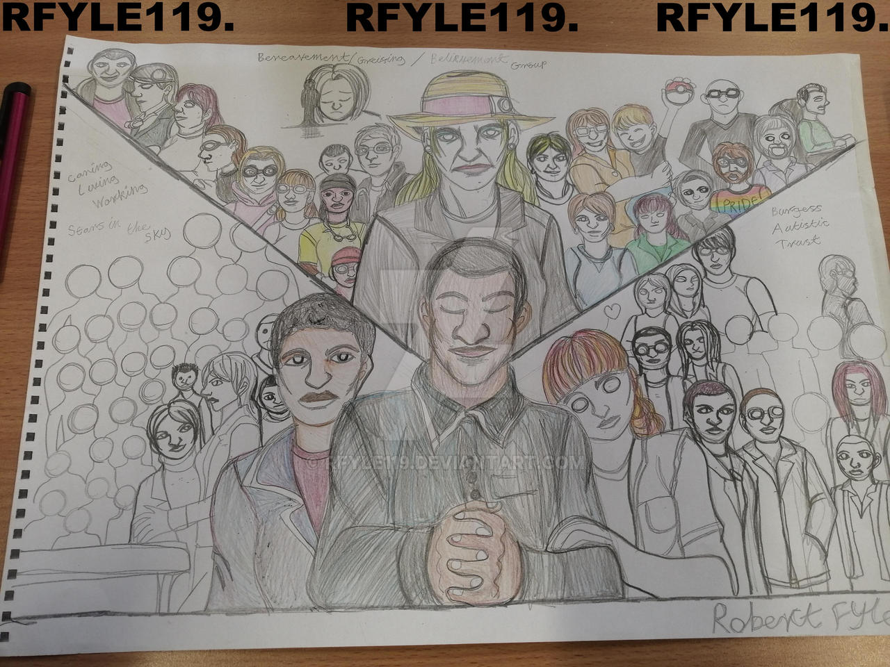 Deviantart Real Life Me in Three Groups. (Real Life Experience) by RFyle119 on DeviantArt