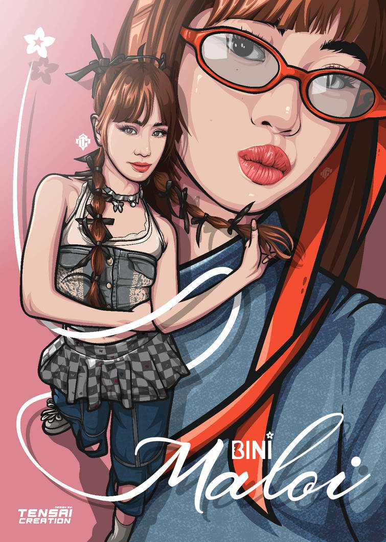 Bini Cartoonize BINI MALOI by tensaicreation on DeviantArt