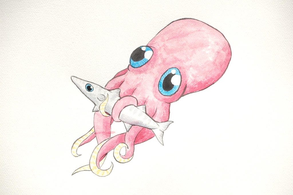 Cuddle Fish. by DagonArt on DeviantArt