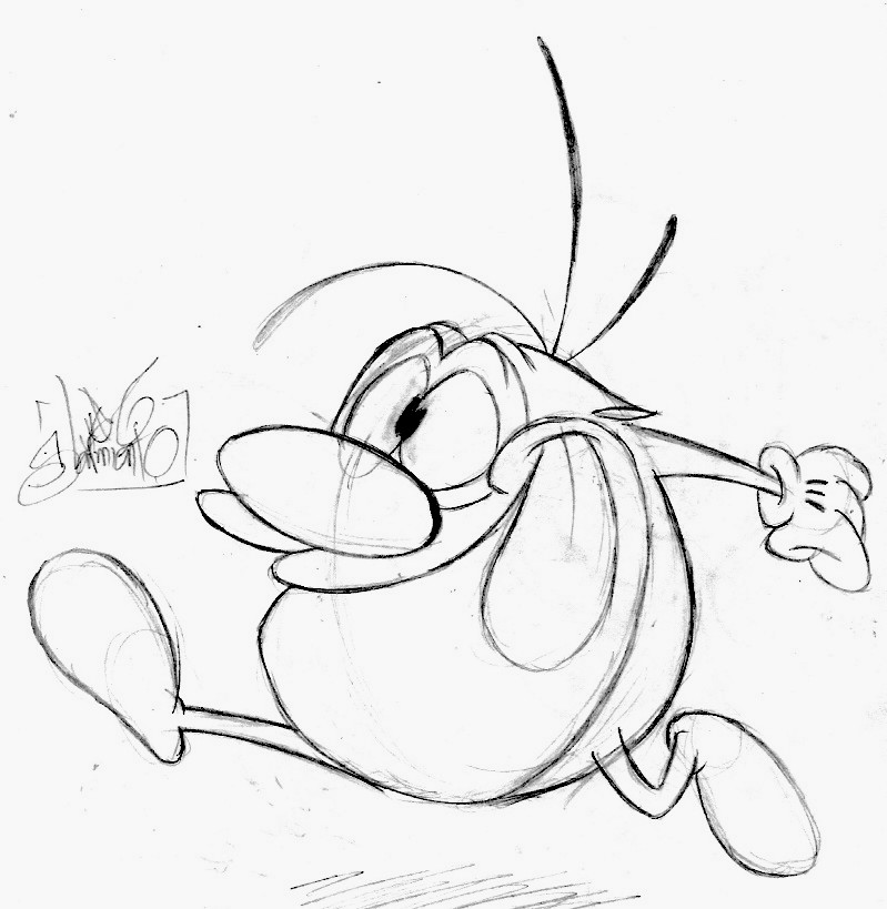 Stimpy sketch