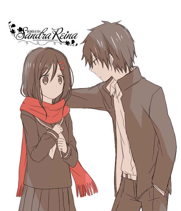 [Render #43] Shintaro Kisaragi and Ayano Tateyama