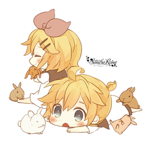 [Render #62] Kagamine Twins