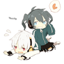 [Render #114] Ene and Konoha Chibi