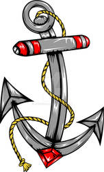 Ship Anchor Tattoo