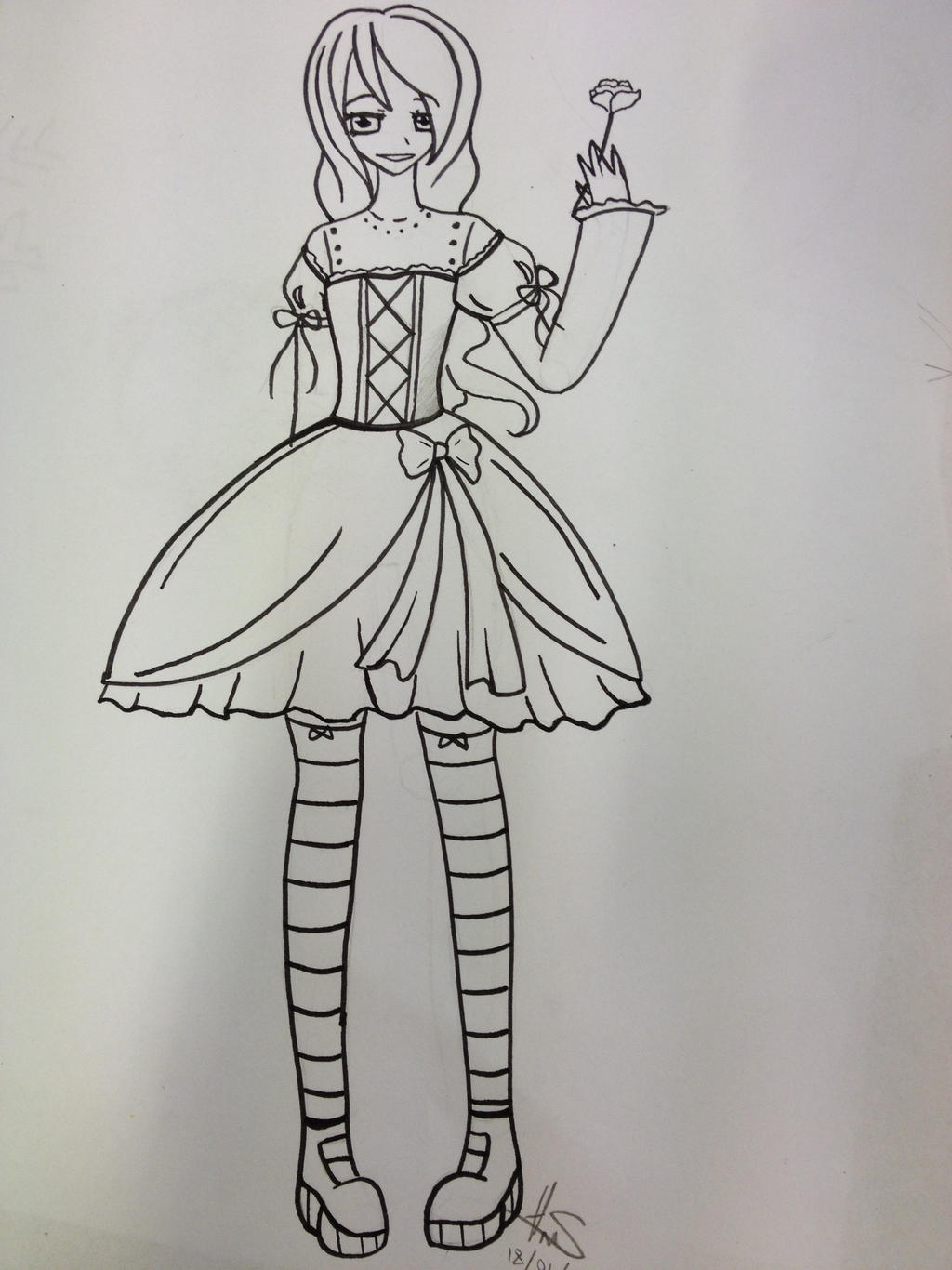 Doll drawing by HH-Anime-HH on DeviantArt Doll drawing by HH-Anime-HH on DeviantArt