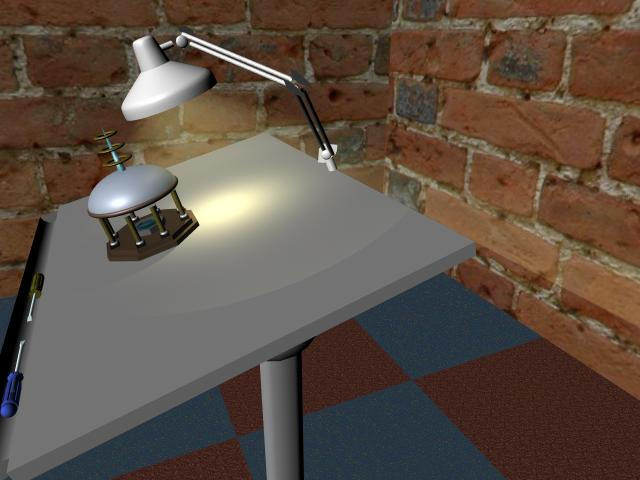 Lighting work: table by Ledesh on DeviantArt