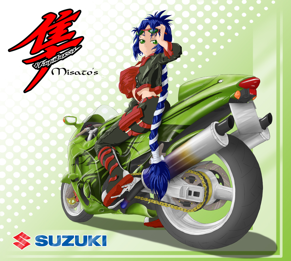 Misato and her Suzuki