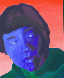 Color Theory Self Portrait