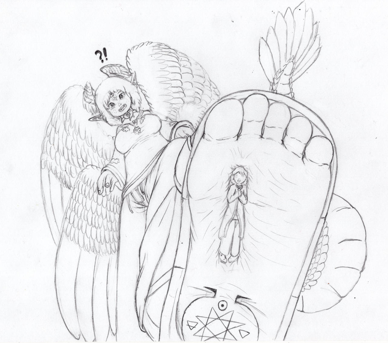 Alanunderfoot Deviantart New Friend Underfoot? by DAFinity0 on DeviantArt