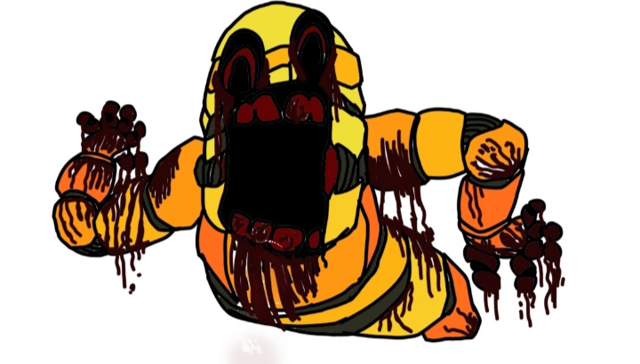 Fnaf movie styled bite of 83 fredbear (PNG) by gavin53zan on DeviantArt