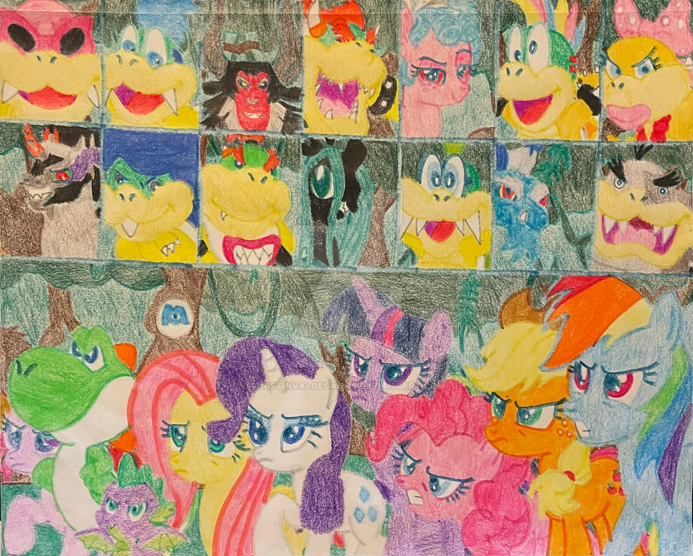 Ending of the End fight by JustinValdecanas on DeviantArt