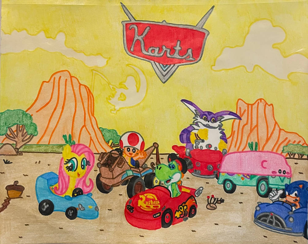 Karts (Cars parody) by JustinValdecanas on DeviantArt