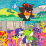 Yoshi and ponies VS Movie Shadow the Hedgehog