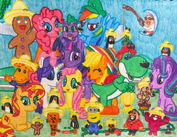 Yoshi and Ponies (Cinco De Mayo 2025)