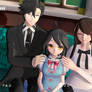 MMD - Han Family Portrait- Mystic Messenger