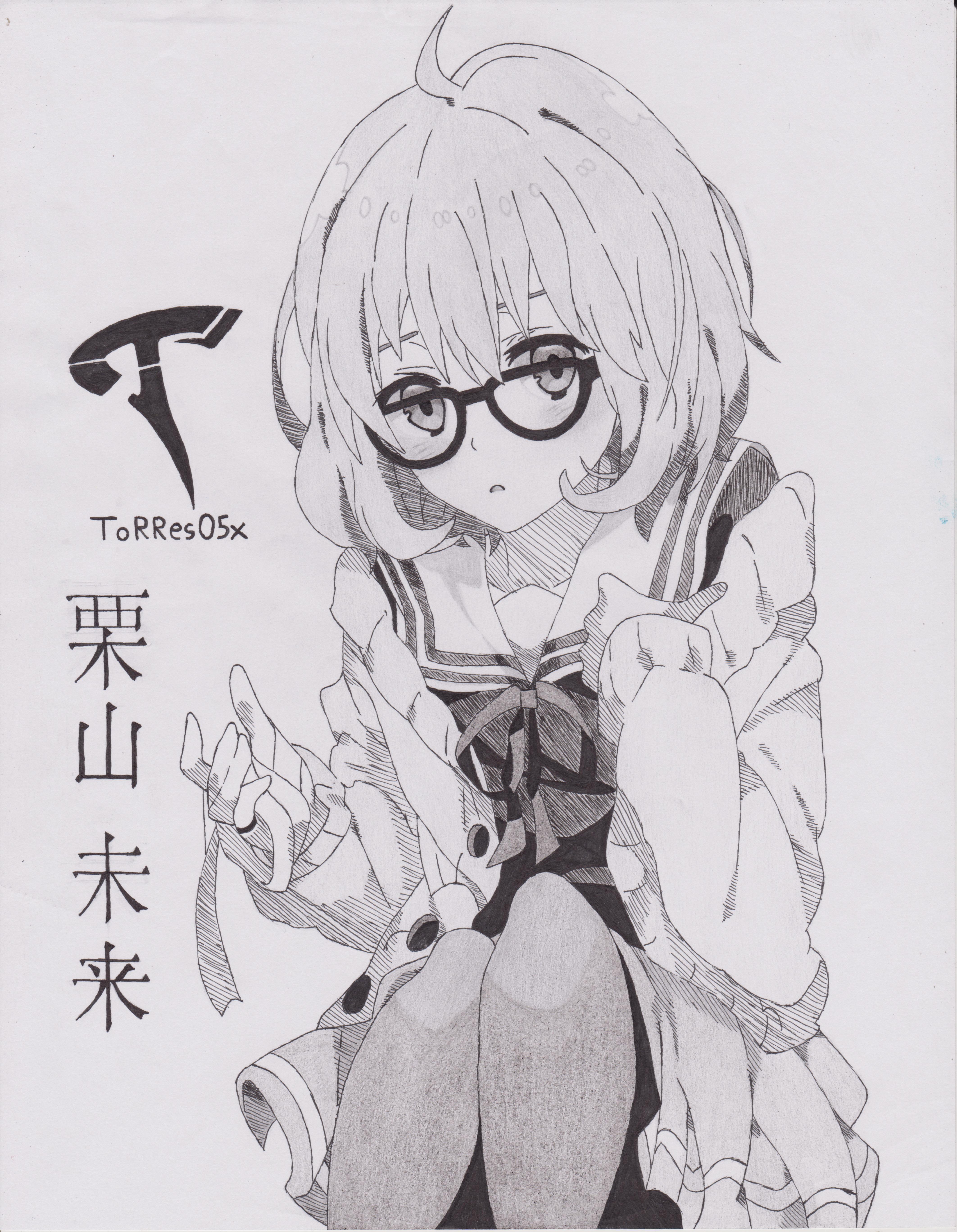 Kyoukai no Kanata ~ Mirai Kuriyama by DarkMaza on DeviantArt