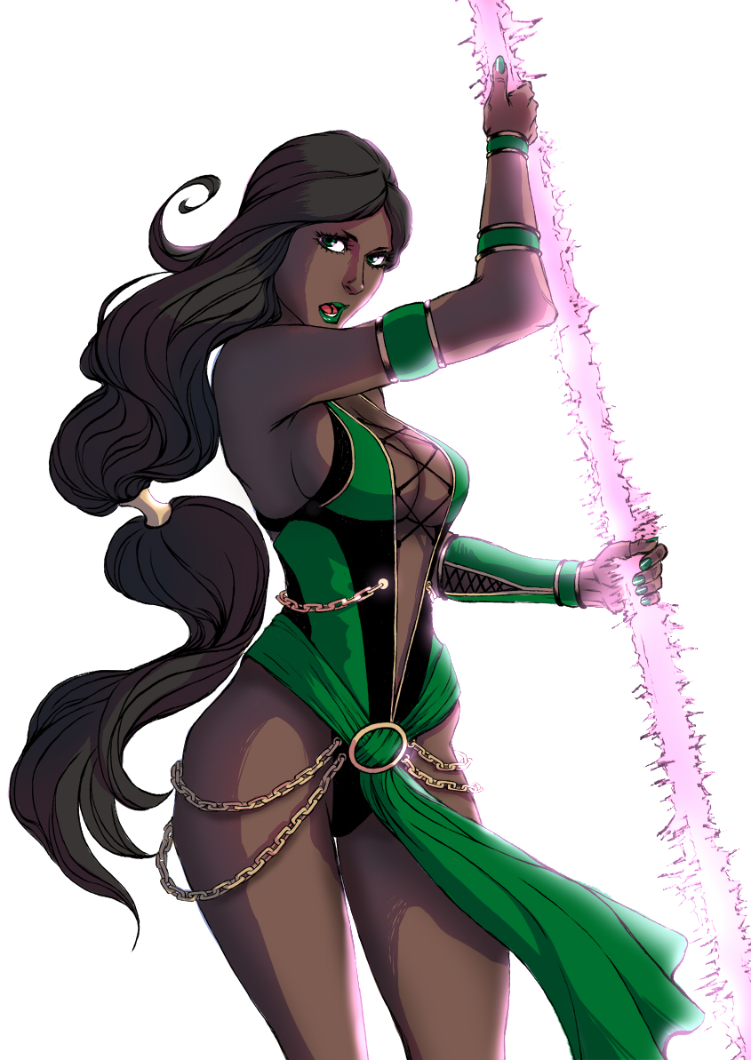 Jade by Kachakacha: coloured lineart