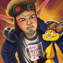 Retronauts Podcast cover: Jak and Daxter