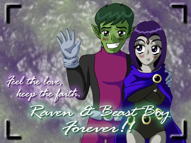 Beast Boy And Raven By Silverlullaby On Deviantart Beast Boy And Raven By Silverlullaby On Deviantart