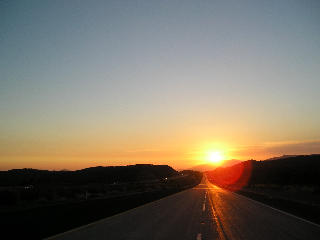 Sunrise in New Mexico