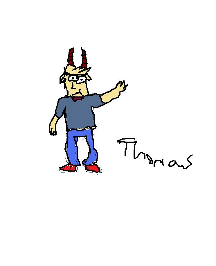 Thomas Goat Thomas the Goat by Bigslayerguyman on DeviantArt